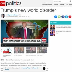 Trump's new world disorder