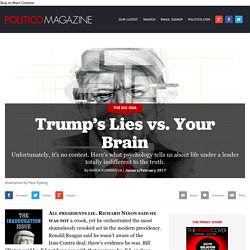 Trump’s Lies vs. Your Brain click 2x