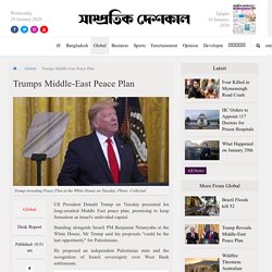 Trumps Middle-East Peace Plan Proposals