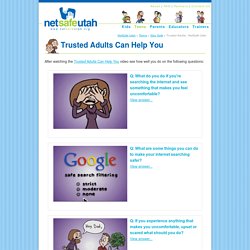 Trusted Adults - NetSafe Utah