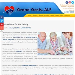 Trusted Care for the Elderly