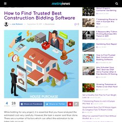 How to Find Trusted Best Construction Bidding Software