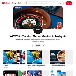 WGW93 - Trusted Online Casino in Malaysia (wgw93m) - Profile