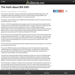 The truth about Bill 2491 - Guest - Mobile Adv