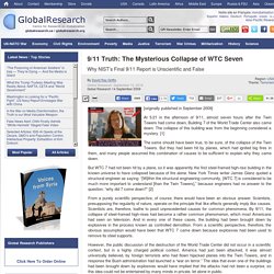 9/11 Truth: The Mysterious Collapse of WTC Seven