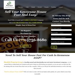 Trying To Sell Your House Fast? We Buy Properties As Is In Kennesaw
