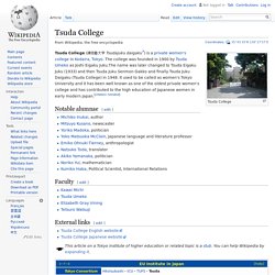 Tsuda College