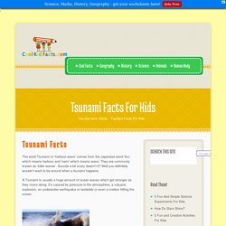 Tsunami Facts For Kids