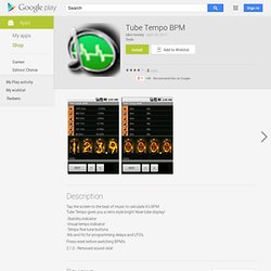 Tube Tempo BPM - Android Market