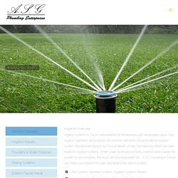 Tucson AZ Irrigation Repair