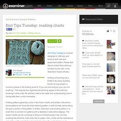 Knit Tips Tuesday: reading charts - Chicago knitting