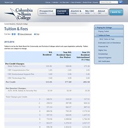 Tuition & Fees