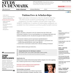 Tuition Fees & Scholarships