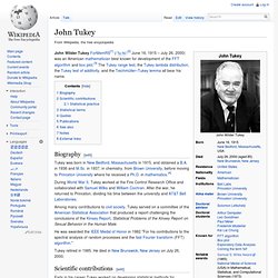 John Tukey