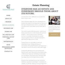 Tulsa Estate Planning Attorney