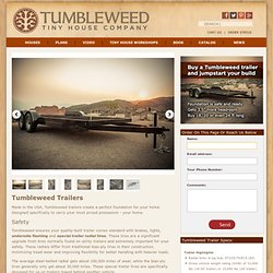Tumbleweed Trailer