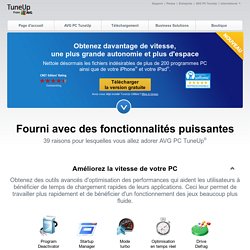 TuneUp Utilities 2014 - Fonctions
