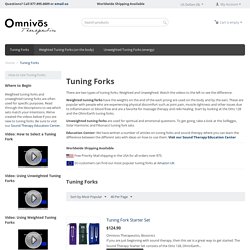 Tuning Forks - Omnivos Therapeutics