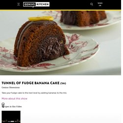 Tunnel of Fudge Banana Cake