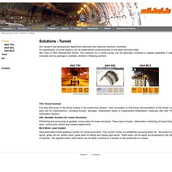 Tunnel - Solutions - Home - DIBIT Messtechnik GmbH