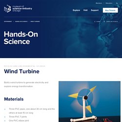 Wind Turbine - Museum of Science and Industry