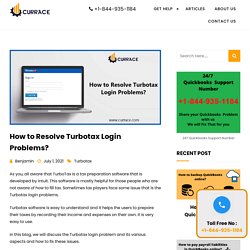 TurboTax Login Problems or issues - Learn how to fix