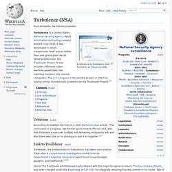 Turbulence (NSA)