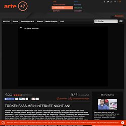 Türkei: Fass mein Internet nicht an!