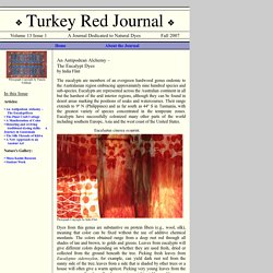 Turkey Red Journal