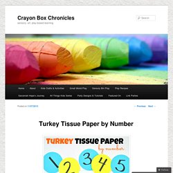 Turkey Tissue Paper by Number
