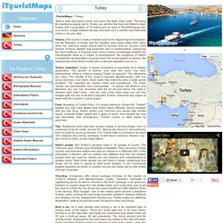 Turkey tourist attractions and map // Tourist Maps
