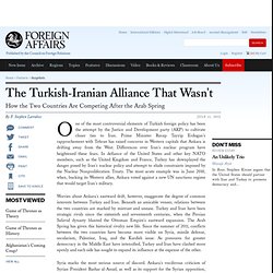 The Turkish-Iranian Alliance That Wasn't