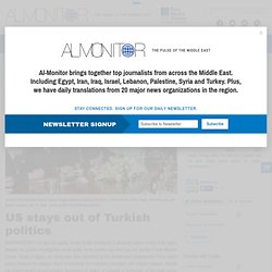 US stays out of Turkish politics