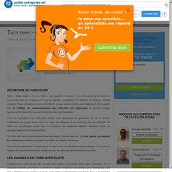 Turn over - définition et causes