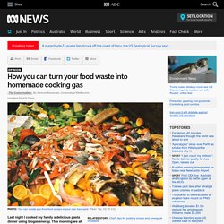 How you can turn your food waste into homemade cooking gas