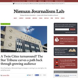 A Twin Cities turnaround? The Star Tribune carves a path back through growing audience