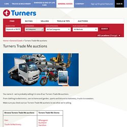 Turners Trade Me auctions