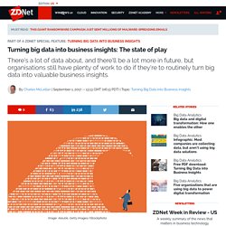 Turning big data into business insights: The state of play