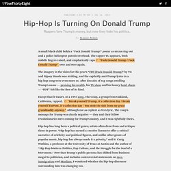 Hip-Hop Is Turning On Donald Trump