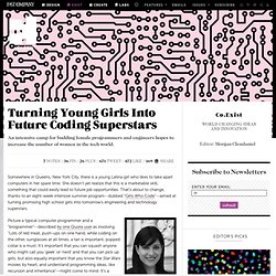 Turning Young Girls Into Future Coding Superstars