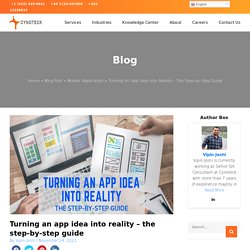 Turning an app idea into reality - the step-by-step guide