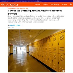 7 Steps for Turning Around Under-Resourced Schools