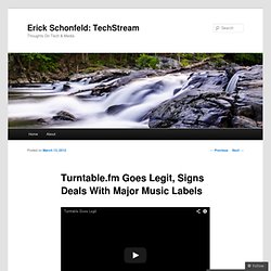 Turntable.fm Goes Legit, Signs Deals With Major Music Labels