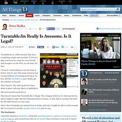 Turntable.fm Really Is Awesome. Is It Legal?