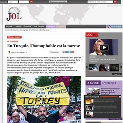 En Turquie, l'homophobie est la norme