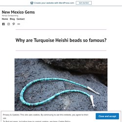 Why are Turquoise Heishi beads so famous? – New Mexico Gems