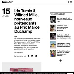 Ida TURSIC et Wilfried MILLE - prix Marcel Duchamp 2019