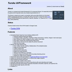 Turska UI Library Development - Iceweasel
