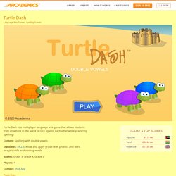 Turtle Dash - Arcademic Skill Builders