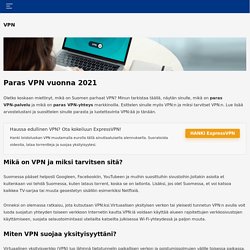 Paras VPN vuonna 2020: Turvallinen ja luotettava VPN